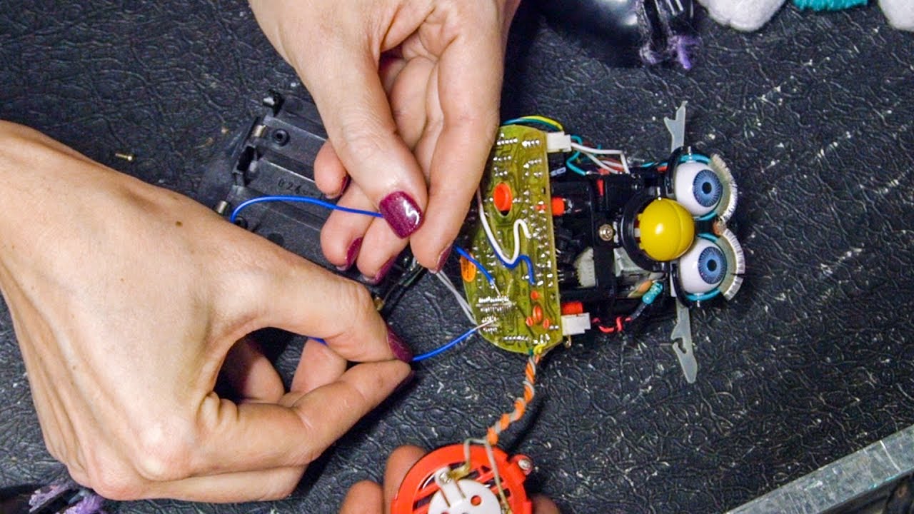 blane_c's tweet card. Circuit bending: Hacking a Furby in the name of music