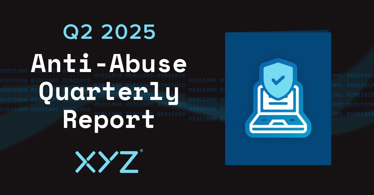 xyz's tweet card. XYZ Registry takes a firm stance against DNS abuse to protect our domain space. Over the past decade, we’ve developed an adaptive anti-abuse program to address emerging threats. Our team proactively...