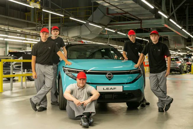 AutoTechEvents's tweet card. The automaker’s Sunderland production hub accepts the first cohort of young technicians to its new skills academy.