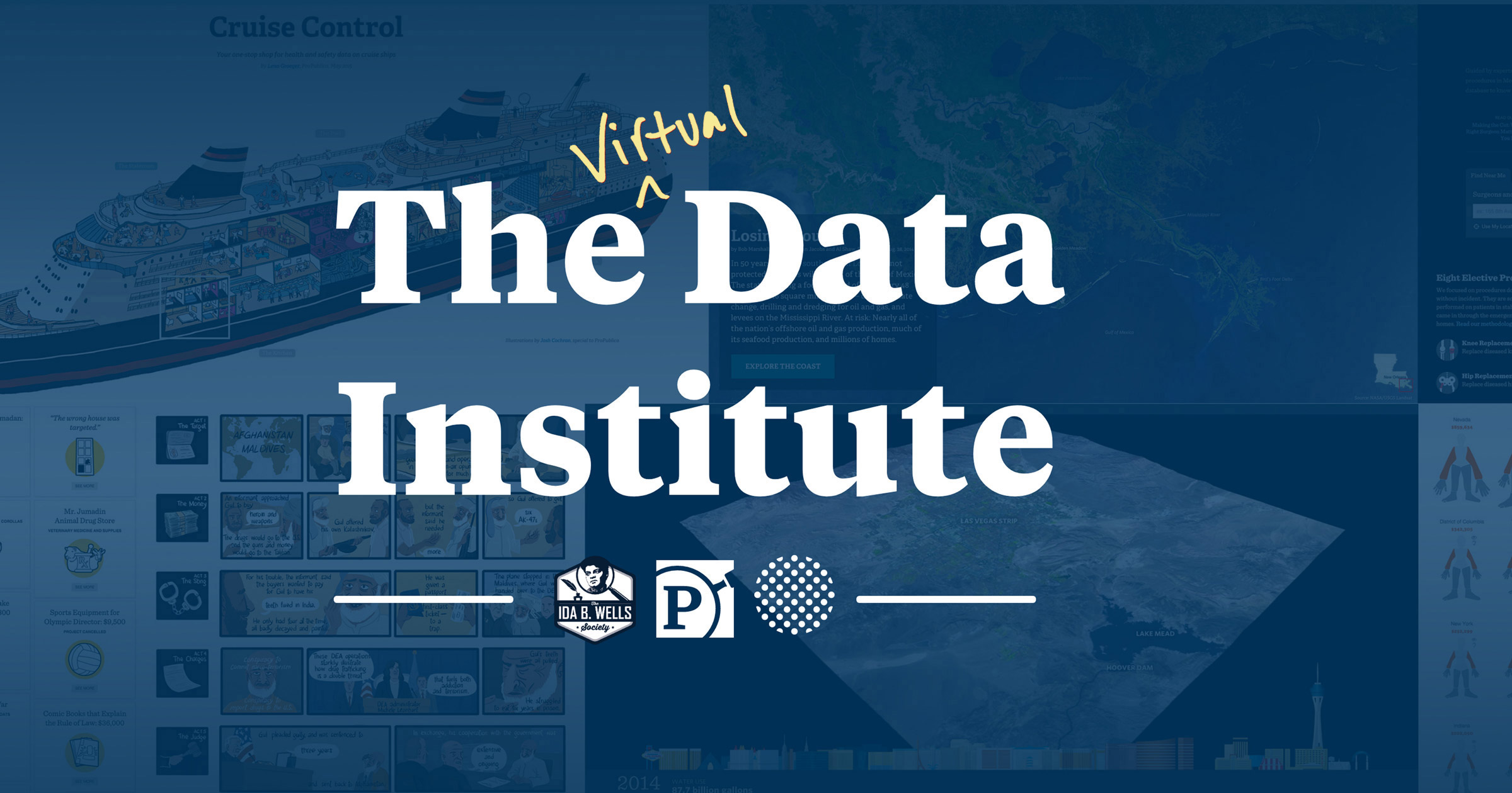 IBWellsSociety's tweet card. The Ida B. Wells Society, ProPublica and OpenNews are proud to announce the 2022 Data Institute, a one-week intensive online workshop on how to use data, design and code for journalism, from July 18...
