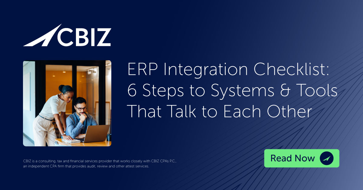 AMBurkey127's tweet card. Explore how a comprehensive ERP integration strategy including iPaaS and master data management leads to seamless data flow and ROI.