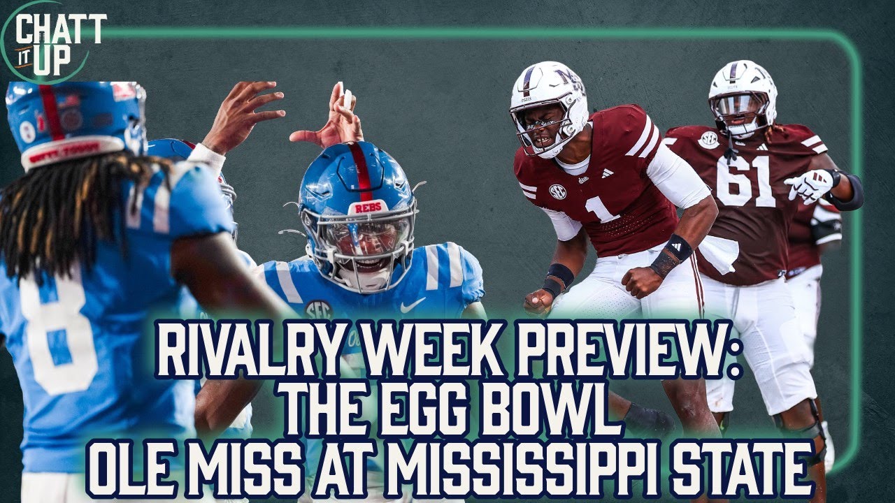 chattitupsports's tweet card. Rivalry Week Core 4 Elite 8 - Egg Bowl Beatdown?