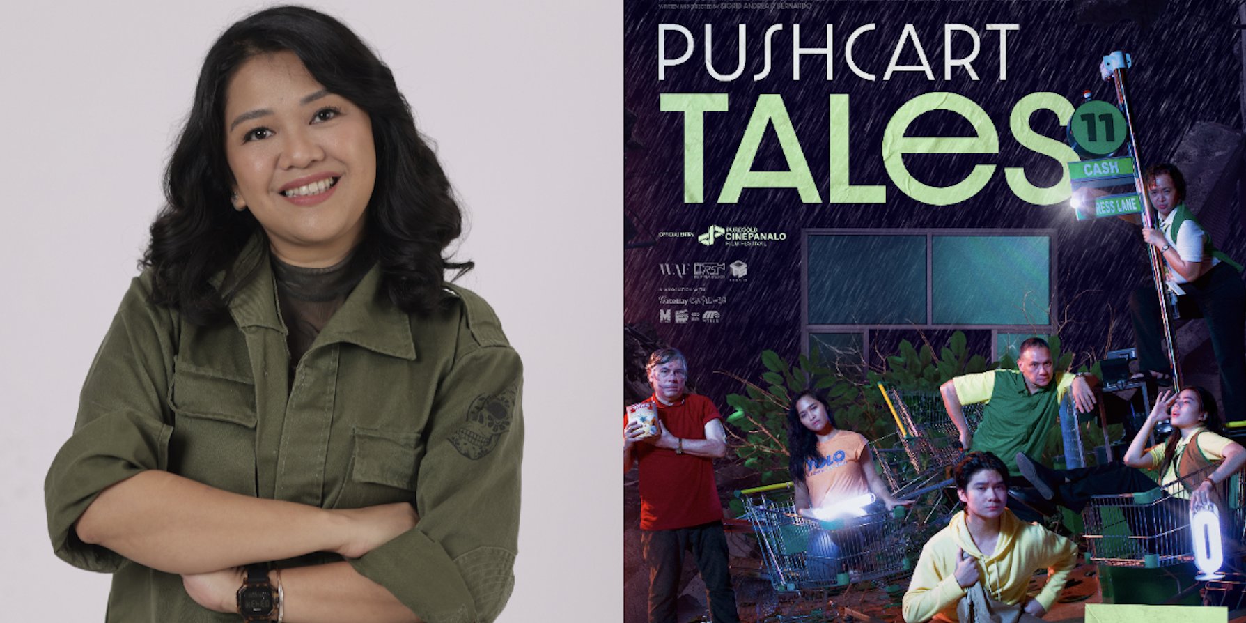 inquirerdotnet's tweet card. Sigrid Andrea Bernardo's "Pushcart Tales" has been officially selected to compete at the Pattaya Film Festival in Thailand.