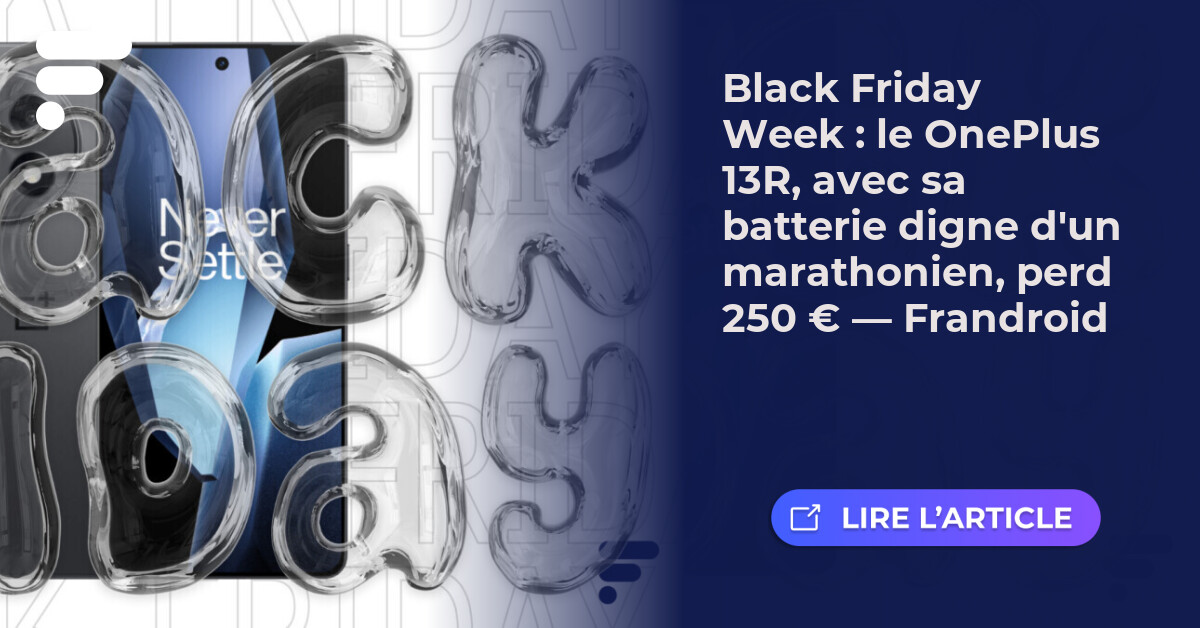 FrandroidPromos's tweet card. frandroid.com