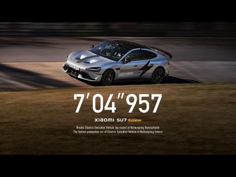 bobkous's tweet card. Xiaomi SU7 Ultra | Official uncut Nürburgring footage