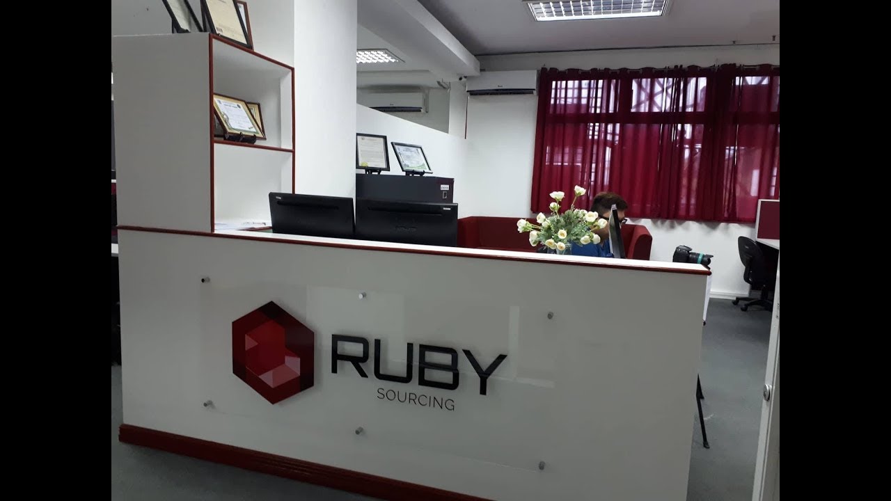 RubySourcing's tweet card. Ruby Sourcing Office