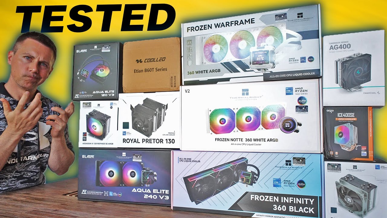 TechYESCity's tweet card. Which Thermalright Cooler Actually Performs Best?