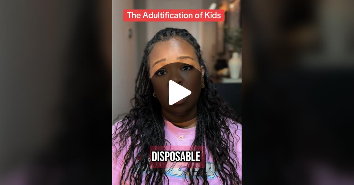 sillaymiku's tweet card. 9984 likes, 289 comments. “#adultification #kidswillbekids #americanhistory #historytok #blackhistory #fyp #minority ”