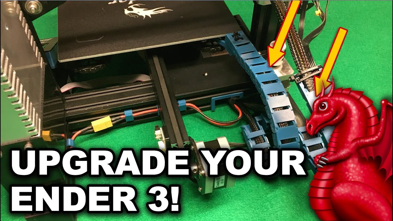 ArtofScaleModel's tweet card. Ender 3 Upgrades