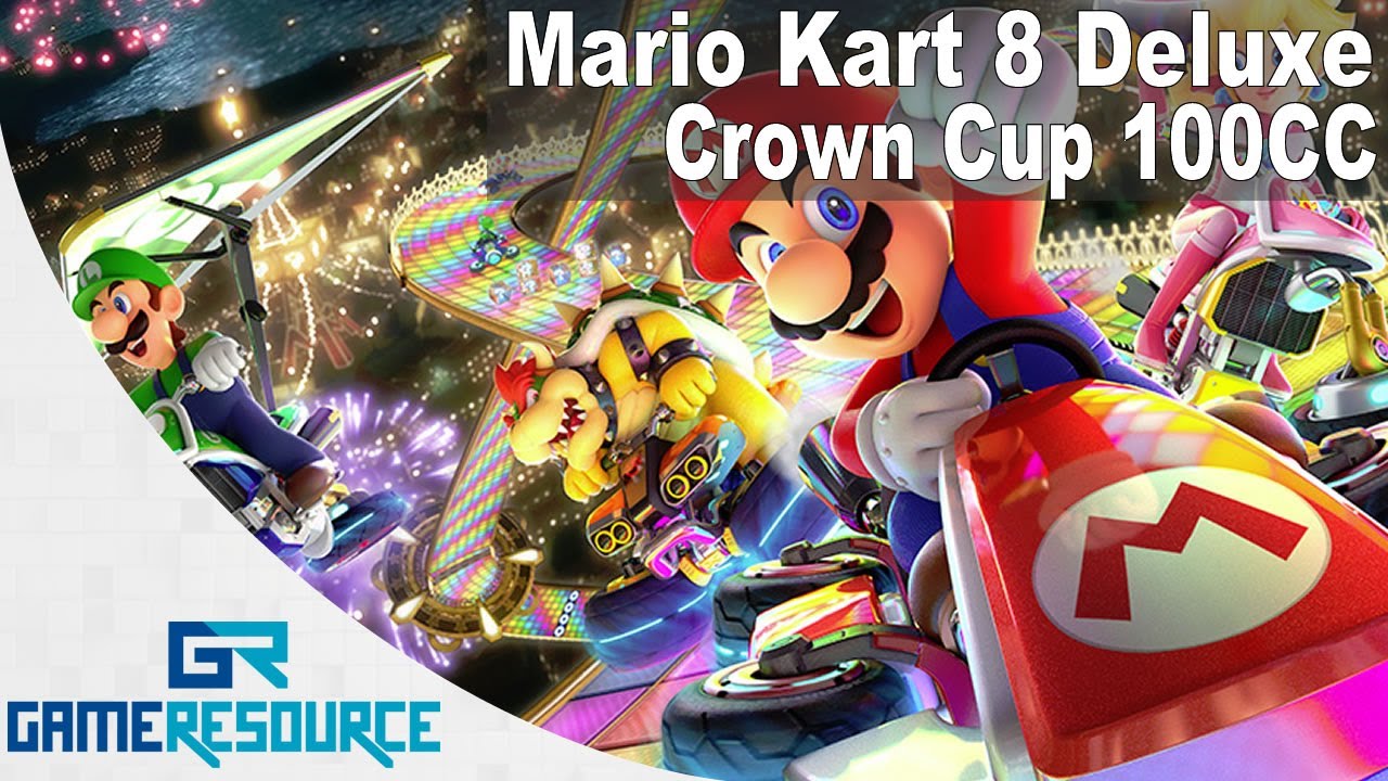 Game_Resource's tweet card. Mario kart 8 Deluxe - Crown Cup 100CC - Nintendo Switch