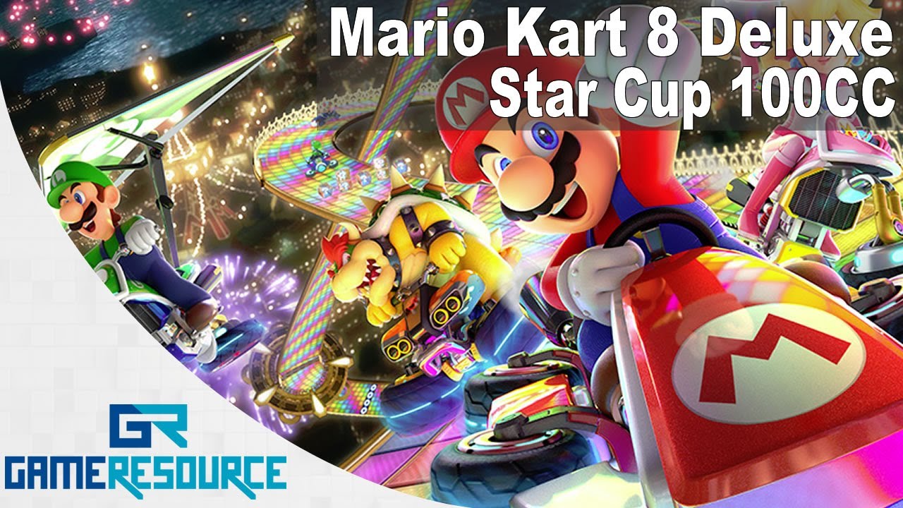 Game_Resource's tweet card. Mario kart 8 Deluxe - Star Cup 100CC - Nintendo Switch