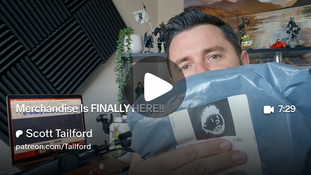 SlashLP89's tweet card. Get more from Scott Tailford on Patreon