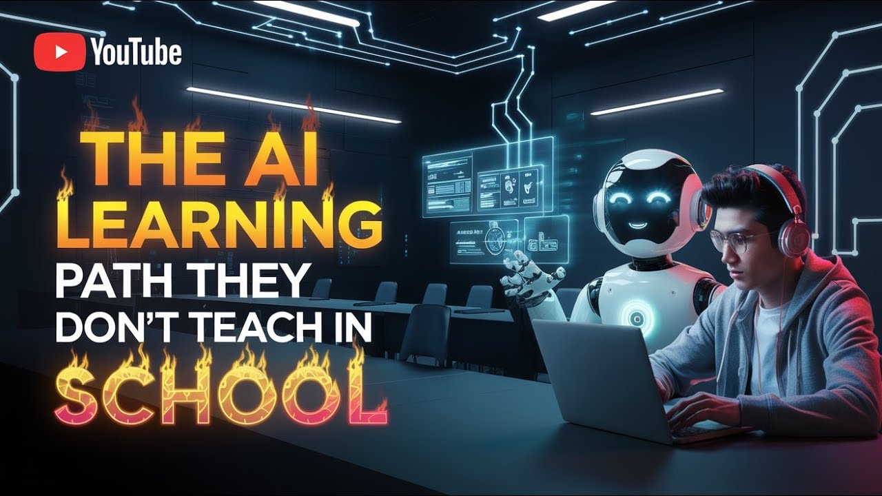 AIoptimizerHub's tweet card. How to Learn AI & Machine Learning for FREE No College Degree Needed!...