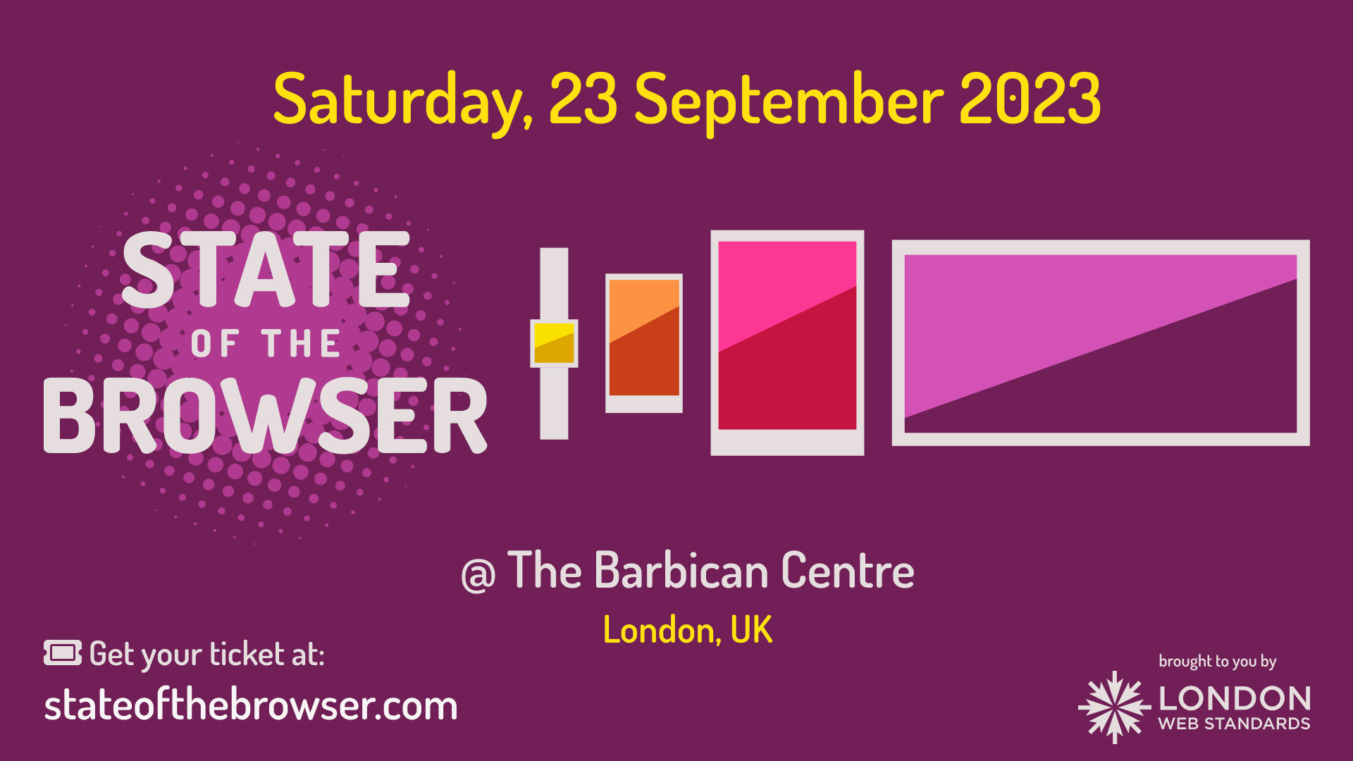 webstandards's tweet card. Welcome to the eleventh edition of State of the Browser, a yearly one-day, single-track conference with widely-varying talks about the modern web, accessibility, web standards, and more, organised by...