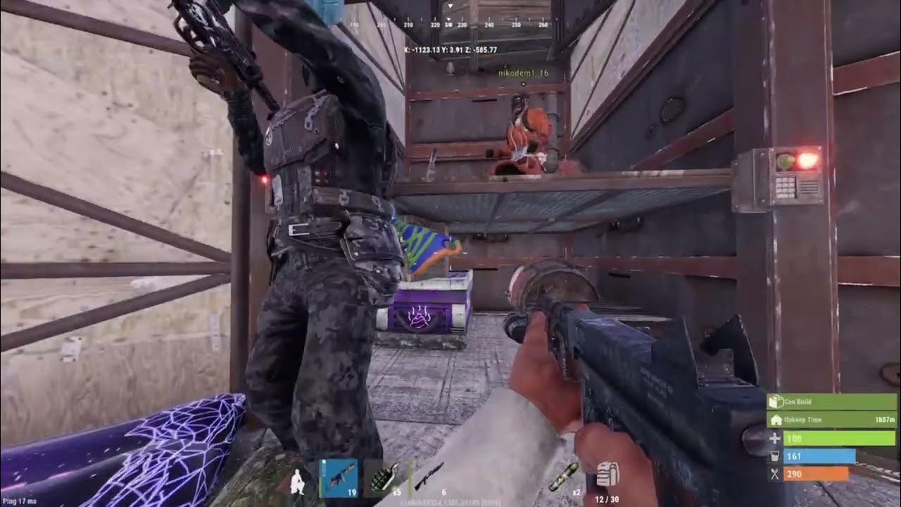 notlvl99's tweet card. Rust Console when me and the neighbors go deep on a loaded base…#sh...