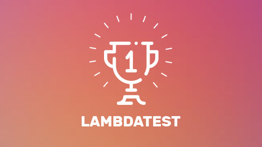 lambdatesting's tweet card. According to FinancesOnline’s experts, “LambdaTest allows users to hasten release processes and seamlessly test their websites or web applications across more than 1,400 browsers and their assorted...