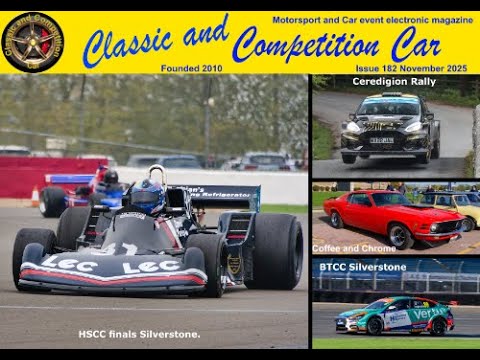 classcompcar's tweet card. Classic and Competition Car 182 November 2025