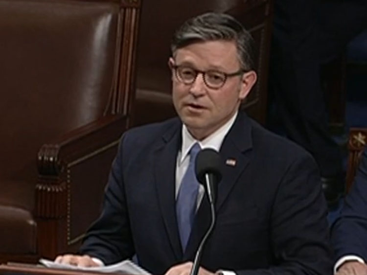 rcpvideo's tweet card. House Speaker Mike Johnson spoke in favor of a discharge petition demanding the Justice Department release more records on the Jeffrey Epstein scandal, accusing Democrats of politicizing "the...