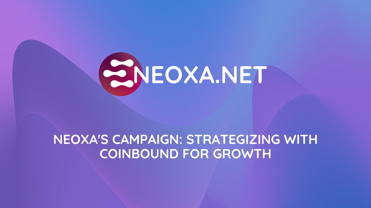 NeoxaNet's tweet card. After careful consideration and consultation with various marketing agencies, we are excited to announce that Neoxa has chosen to partner…