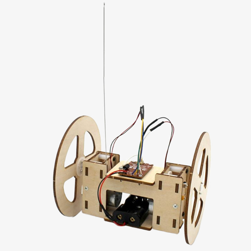 quartzcomponent's tweet card. This DIY 2 Wheeler Remote Controlled Car Kit is an educational and engaging kit for beginners and hobbyists to explore robotics and wireless control. Designed with a simple yet efficient structure,...