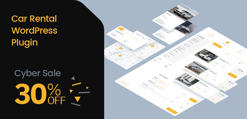 QuanticaLabs's tweet card. Save 30% on the Car Rental Booking System, MediCenter theme and the iCalendars Add-on during the Cyber Sale. Limited-time deals.