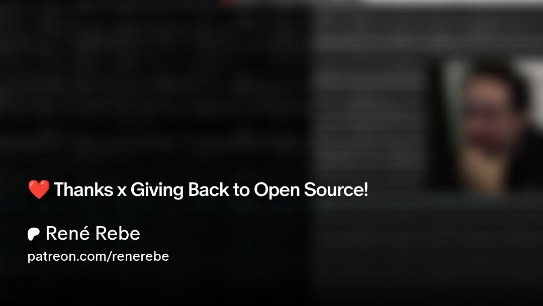 ReneRebeTM's tweet card. Get more from René Rebe on Patreon