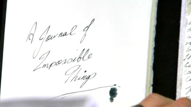 daveac's tweet card. Original site Banner Doctor Who: Here are a series of 28 screen captures of John Smith’s ‘A Journal of Impossible Things’ shown on ‘Series 3 Episode 8 ‘Human Hature.&#…