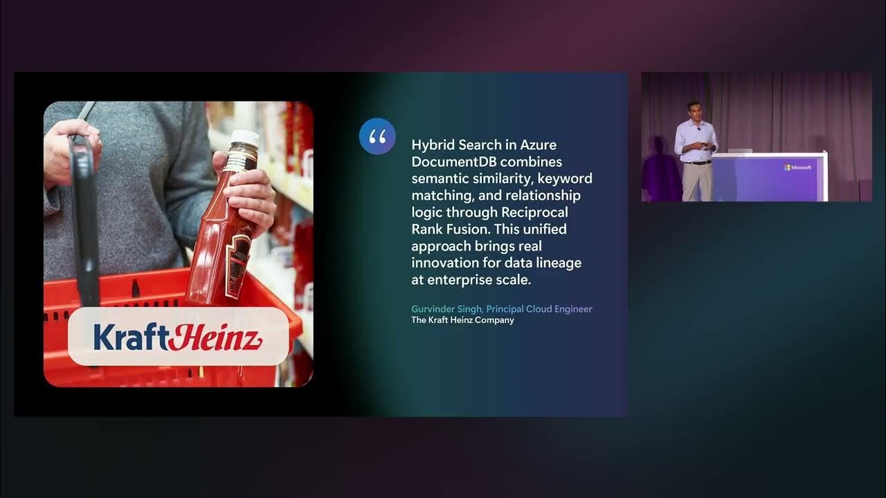 AzureCosmosDB's tweet card. Azure DocumentDB: Multi-Cloud Freedom & Zero Risk | Microsoft Ignite...