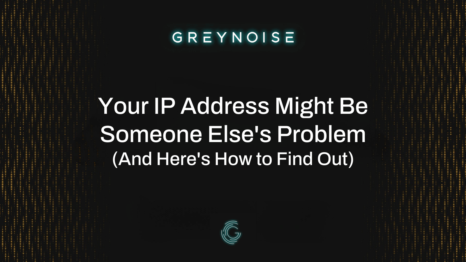 GreyNoiseIO's tweet card. Your home network might be part of someone else’s attack. GreyNoise IP Check shows if your IP’s been caught scanning the internet—free and private.