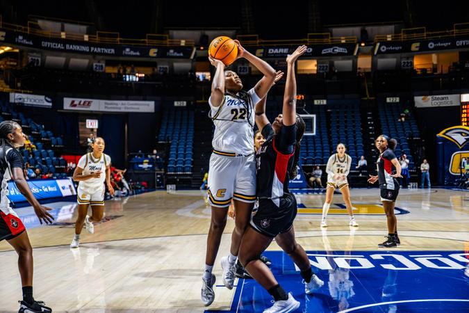 GoMocs's tweet card. Gianna Corbitt was named Southern Conference Player of the Week