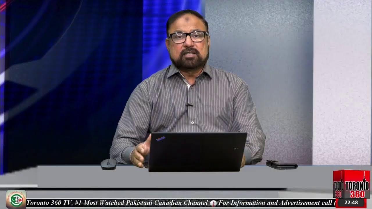 CommunityTalk24's tweet card. Community Talk with Arif Jahangiri | Aug 9th 2023 | Toronto 360 TV