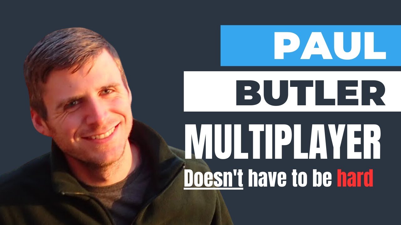 rwreact's tweet card. Multiplayer doesn’t have to be hard - Paul Butler