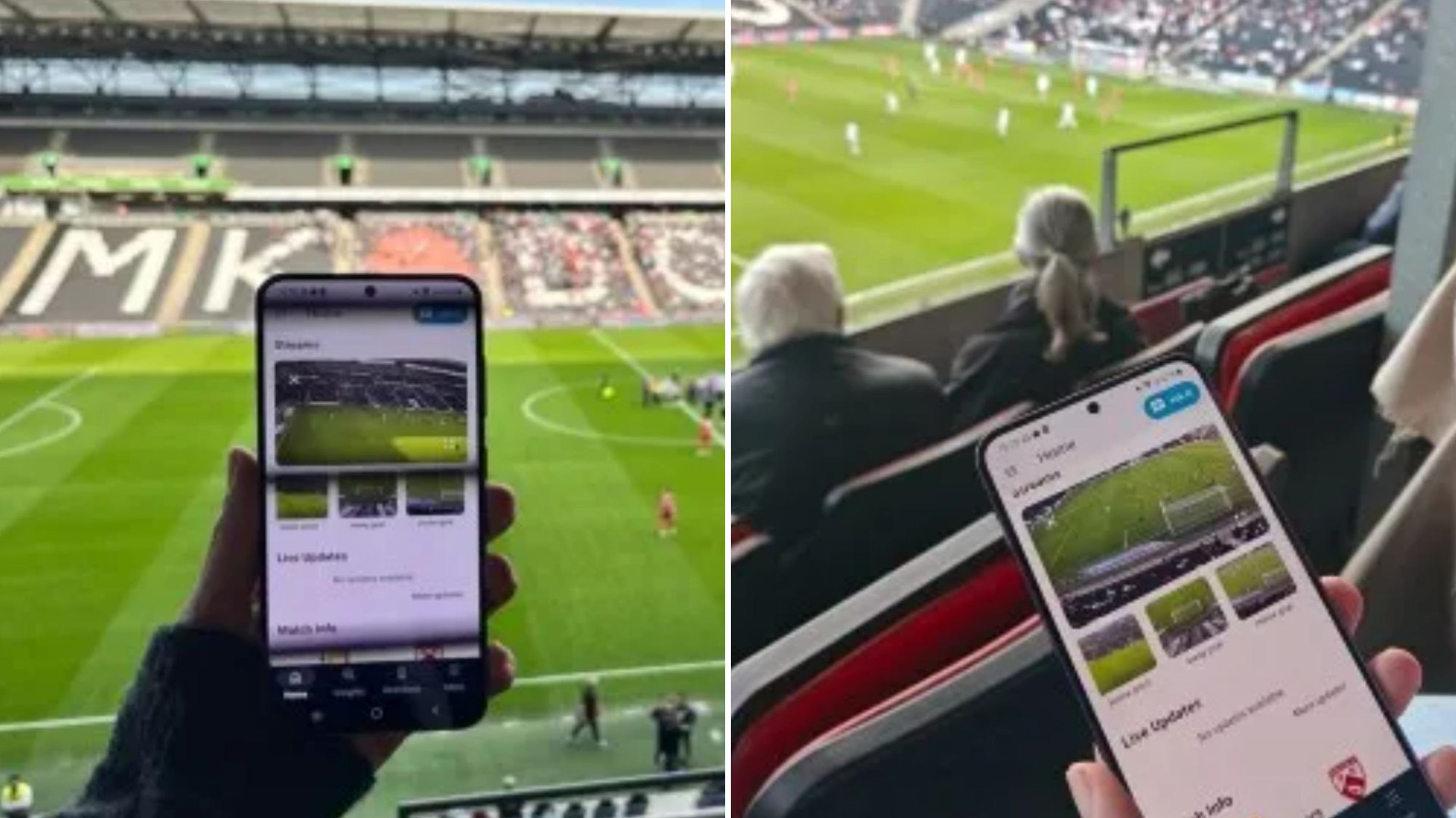 TheSunTech's tweet card. POOR mobile signal at football stadiums could soon be a thing of the past. Experts have been working on a first of its kind upgrade in the UK that transforms traditional sports venues into “f…