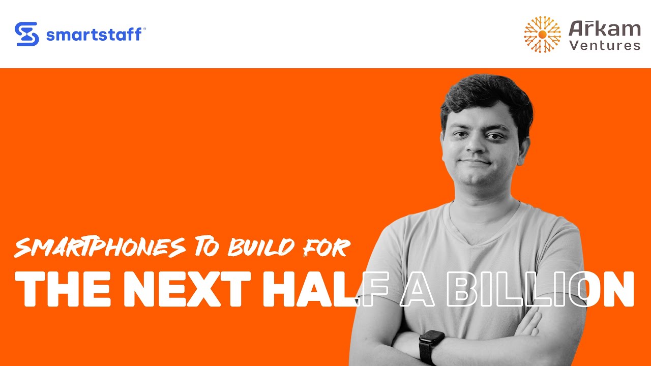 arkam_vc's tweet card. Smartphones for Jobs: Building For 500M Indians With Arpit Dave...