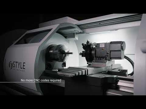 STYLECNCMachine's tweet card. Simplify CNC Machining: Introducing the STYLE Control System