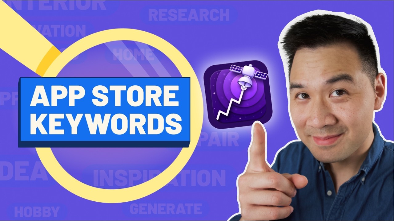 CodeWithChris's tweet card. How to Find Profitable App Store Keywords in 2025