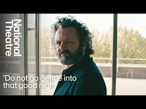 TeXhacker's tweet card. Michael Sheen performs 'Do not go gentle into that good night' by...