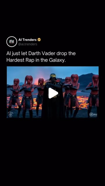 anonymousCow4rd's tweet card. Ai Trenders | Artificial Intelligence | Technology (@ai.trenders) • Instagram reel