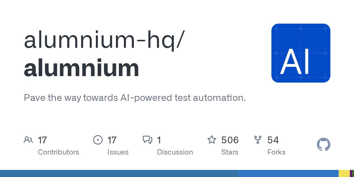 SeleniumHQ's tweet card. Pave the way towards AI-powered test automation. Contribute to alumnium-hq/alumnium development by creating an account on GitHub.