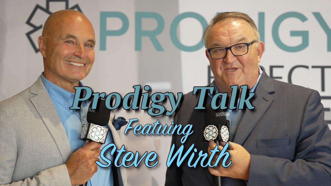 refresh2021's tweet card. Prodigy Talks | Steve Wirth