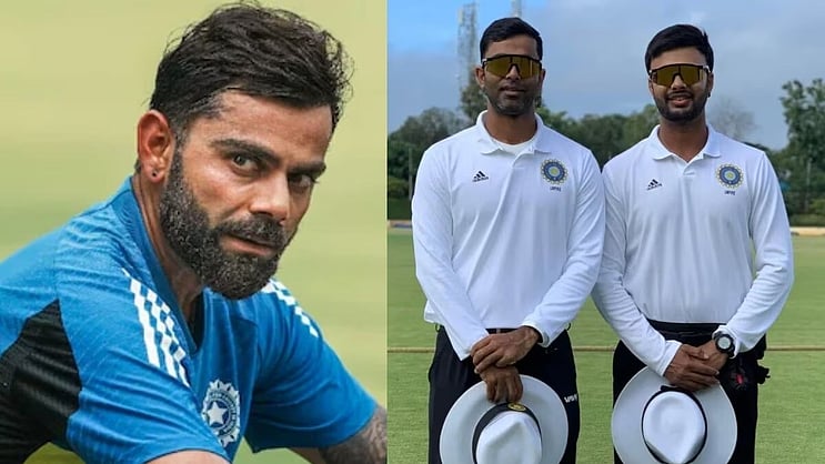 SanmargHindi's tweet card. कानपुर : विराट कोहली की अगुवाई में 2008 में विश्व कप जीतने वाली भारतीय अंडर-19 टीम के अहम सदस्य रहे तन्मय श्रीवास्तव और अजितेश अर्गल ऑस्ट्रेलिया ए के खिलाफ भारत