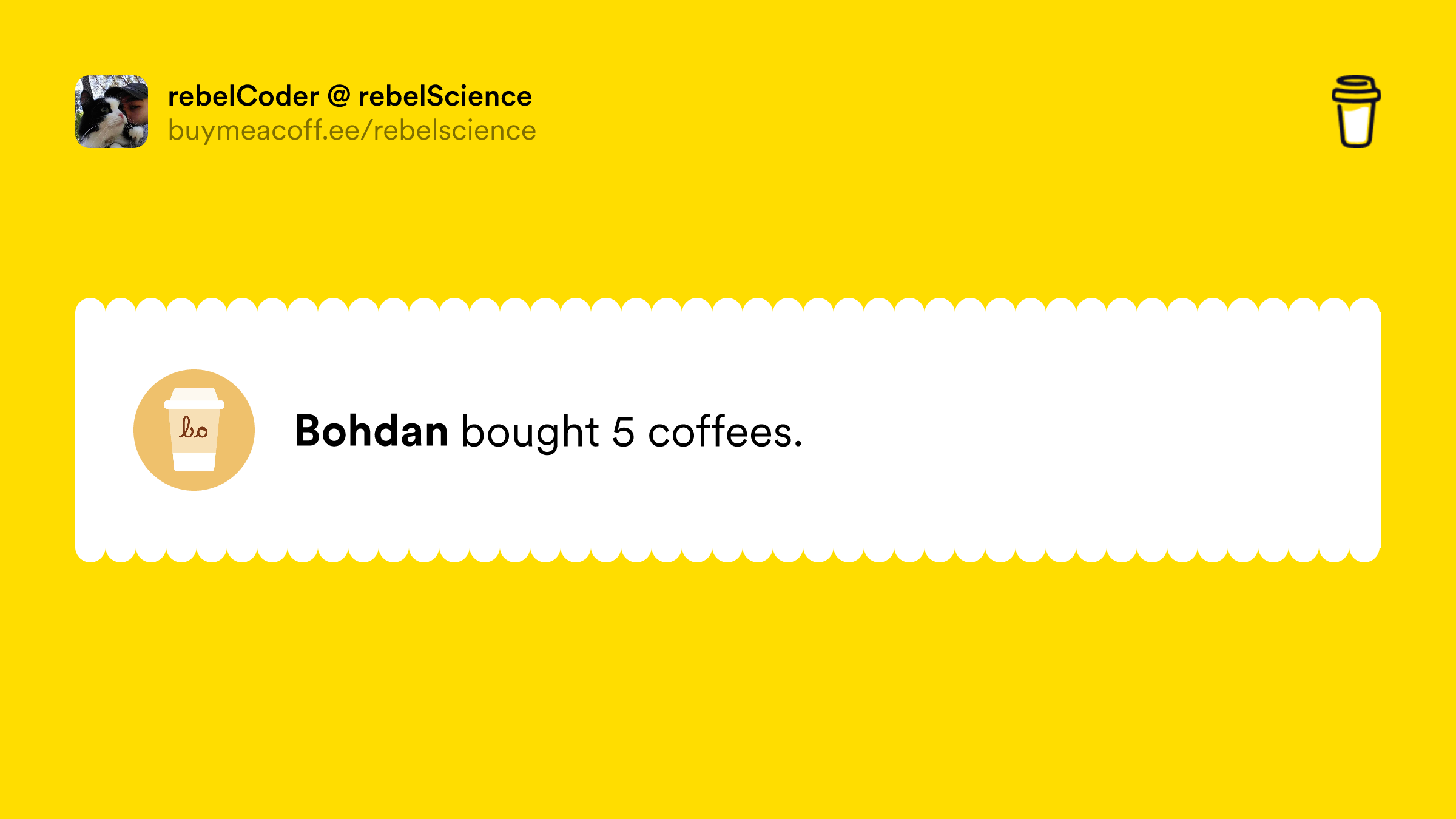 rebelCoderRU's tweet card. Hello! I am rebelCoder, and I stand for free and open education for everyone. I created the rebelScience project to document my journey and share knowledge about Programming, Bioinformatics, and Open