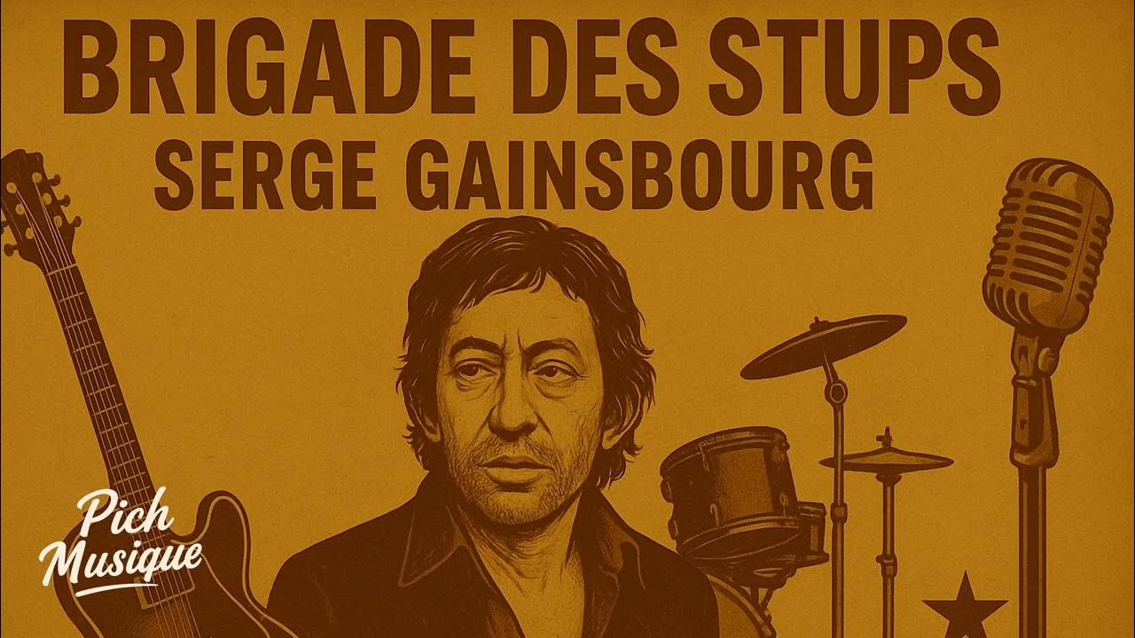 DesiretData's tweet card. Serge Gainsbourg Brigade des Stups Version Rock