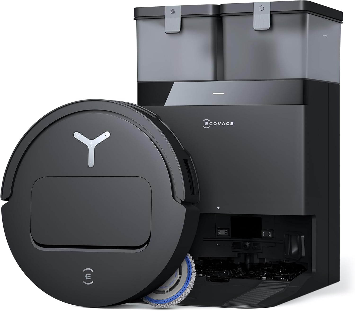 SmartHomeCentr's tweet card. The Ecovacs T50 Pro Omni is now Matter certified. With Matter 1.4, it will also be able to control the rooms to clean over Matter.