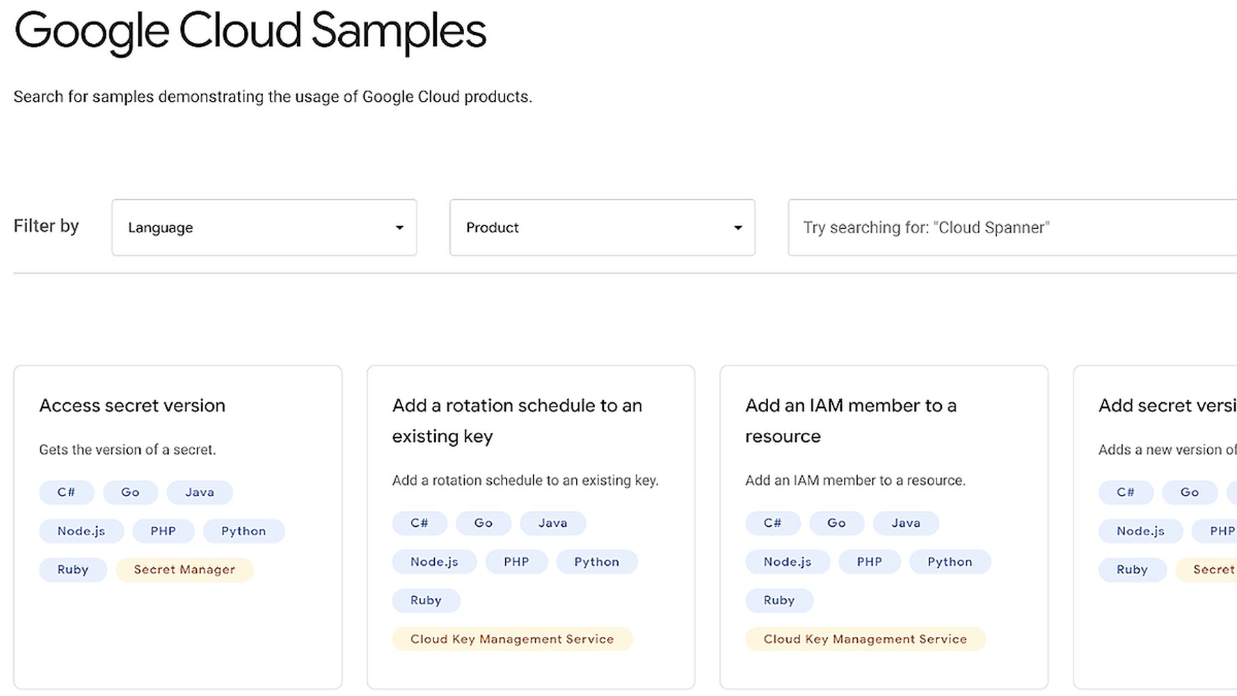 itmdata's tweet card. The holy grail of #GoogleCloud code samples. Filter across #ML APIs, Storage, #serverless, and languages - have fun!