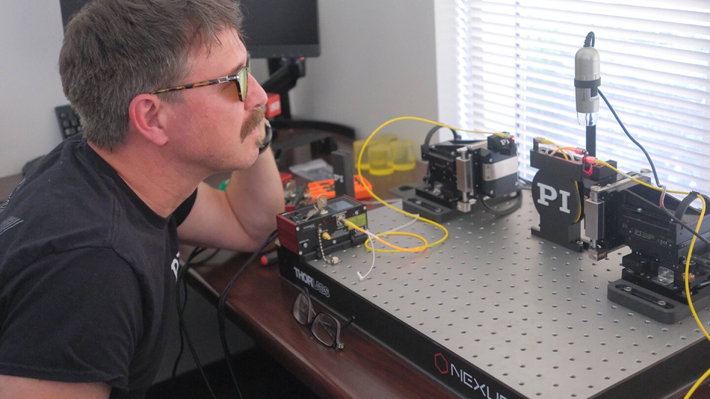 PhysicsToday's tweet card. Matt Price helps develop next-generation scientific instruments