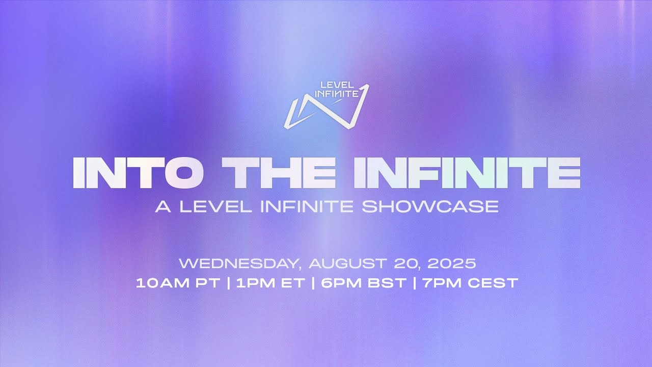Funcom's tweet card. Into the Infinite: A Level Infinite Showcase 2025