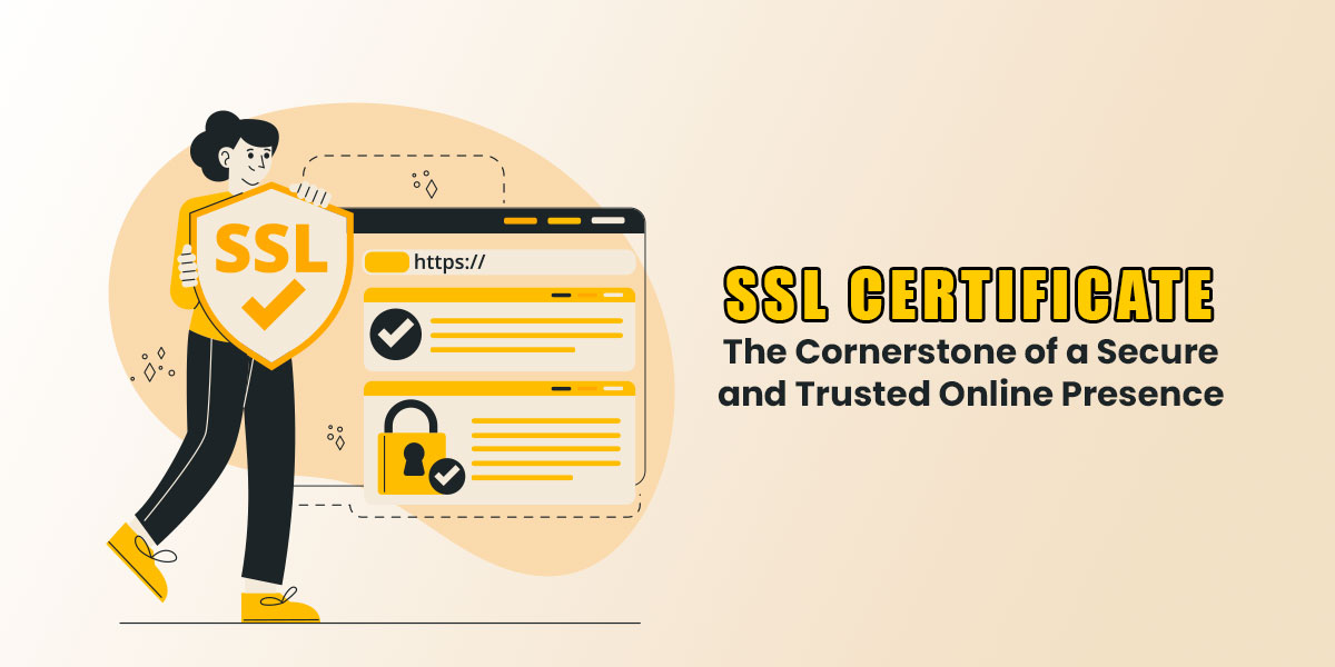 singhsolutions's tweet card. SSL Certificates: The Cornerstone of a Secure and Trusted Online Presence