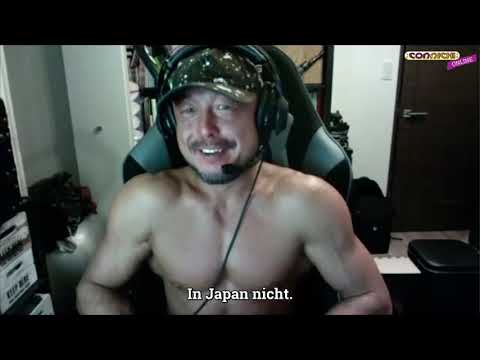 Connichi's tweet card. Interview mit Anime-Regisseur und Bodybuilder Seiji Kishi