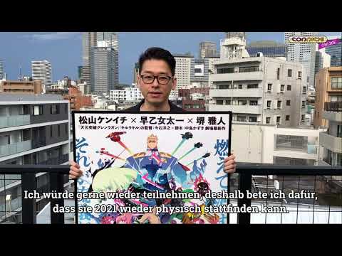 Connichi's tweet card. Nao Hirasawa - Grußvideo